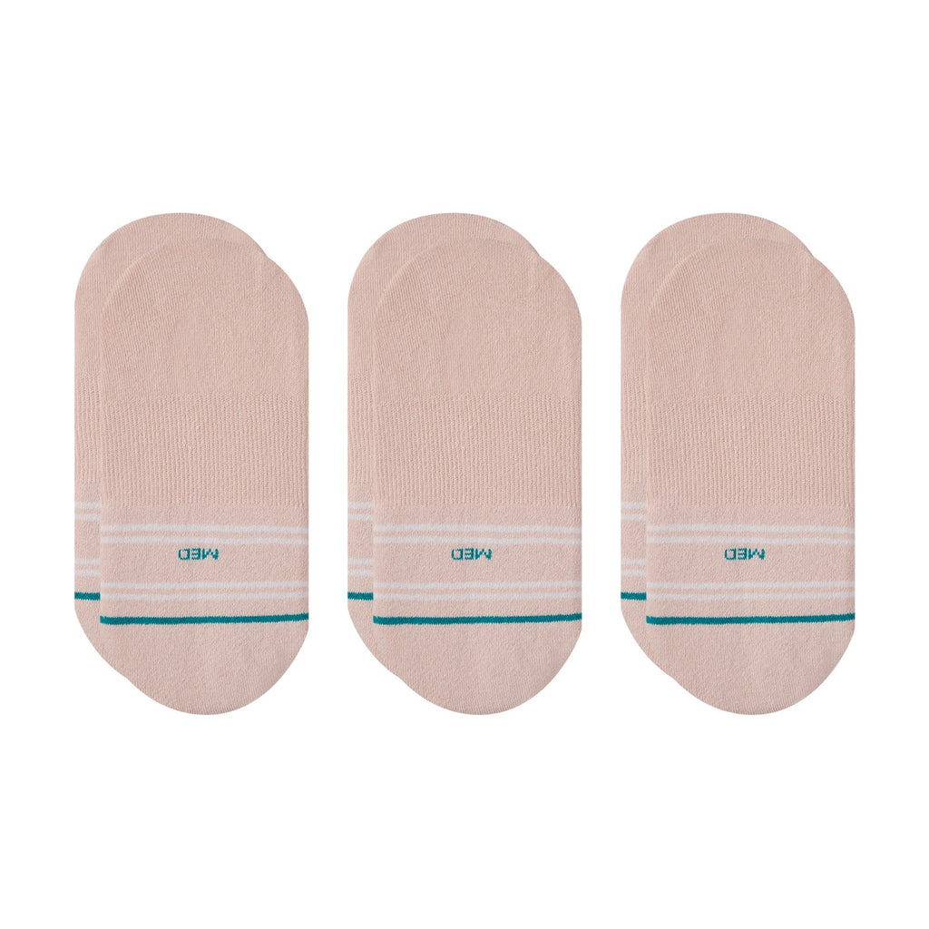 Stance Sock 3 Pack No Show Vital Pink