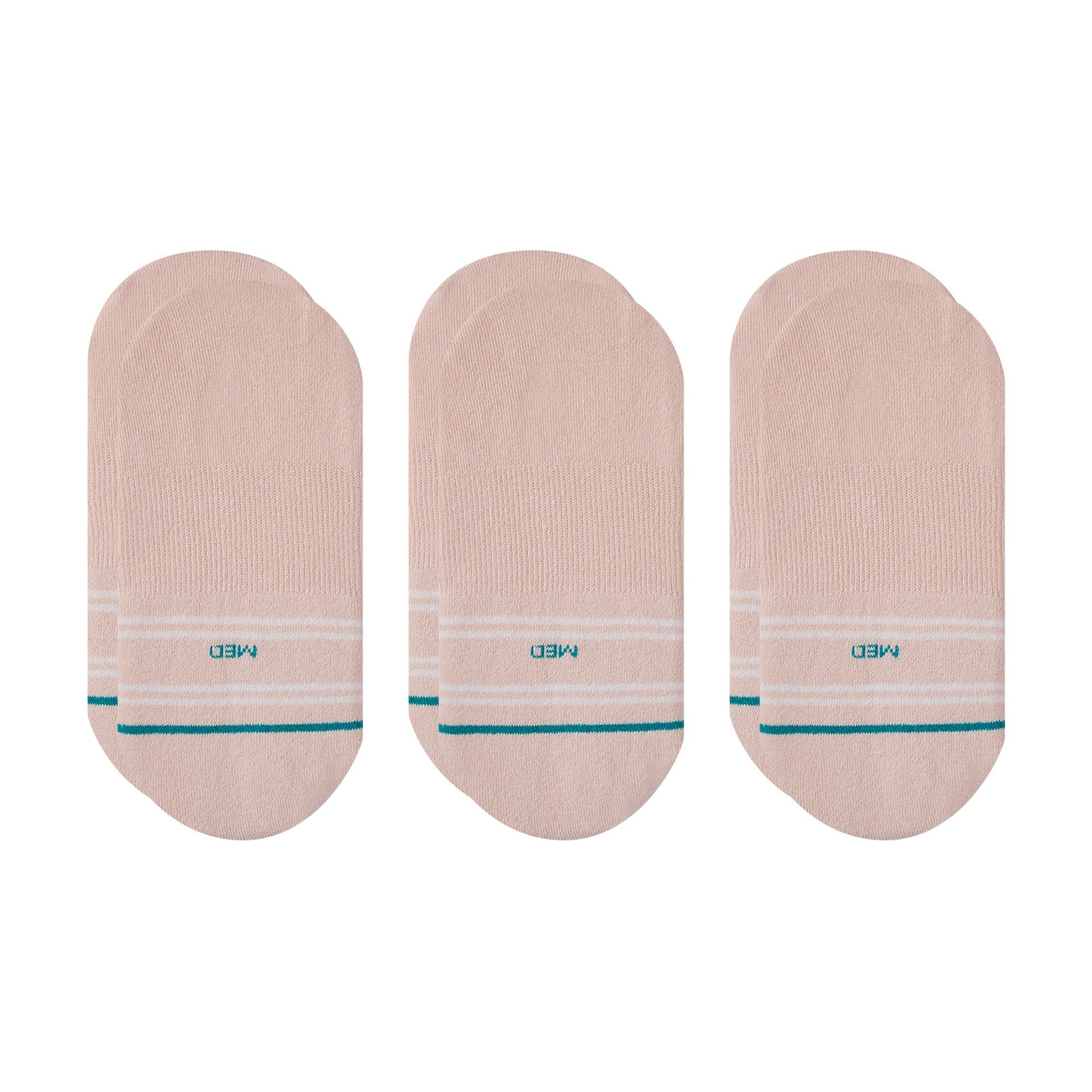 Stance Sock 3 Pack No Show Vital Pink