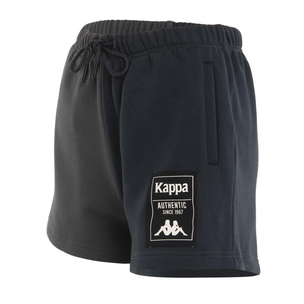Short Women Split Black Grey