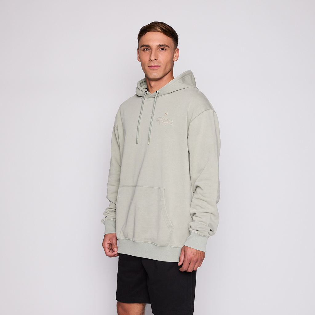 Polerón Nixon Men Hoodie Encinitas Light Green