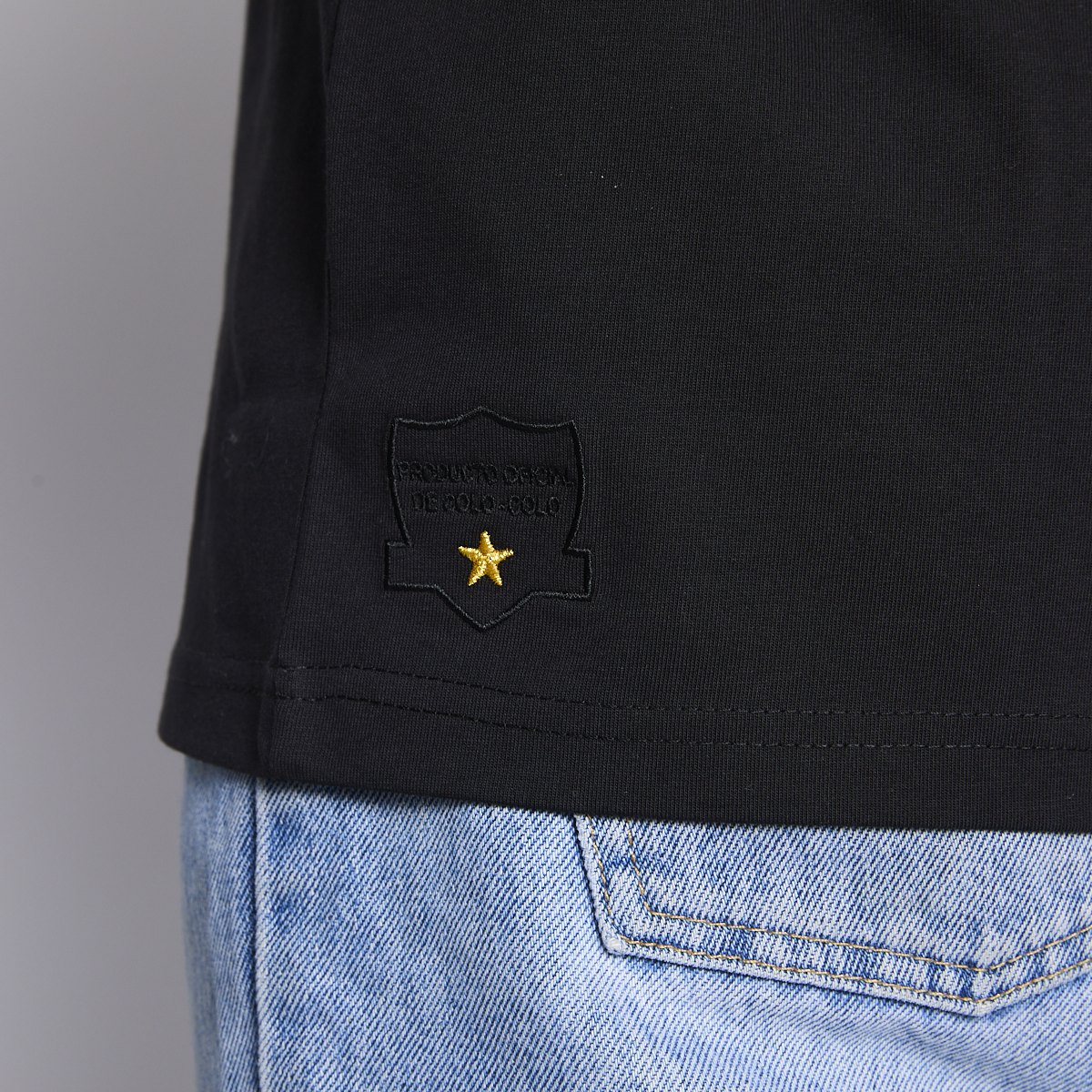 Polera Tank Colo Colo Urbano Eterno Hombre Negro