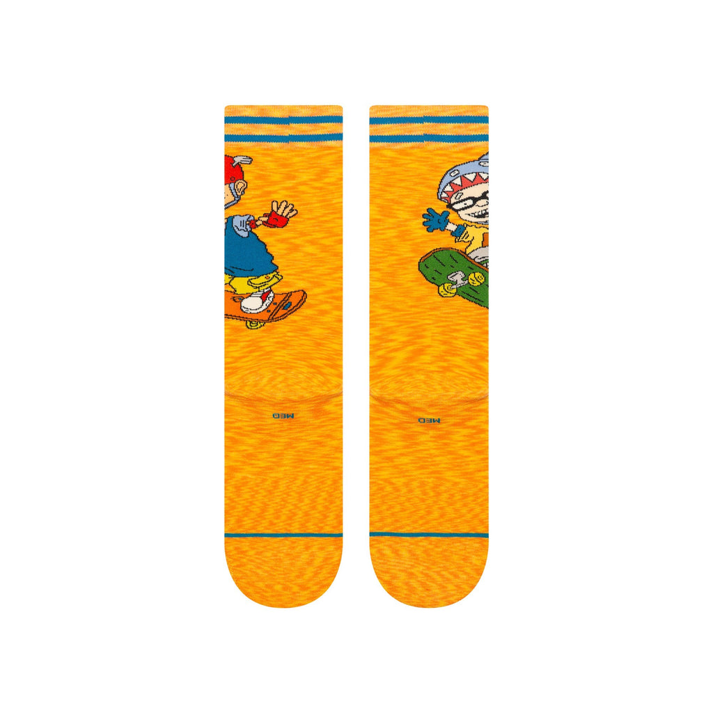 Stance Sock Men Sam and Twister Crew Orange