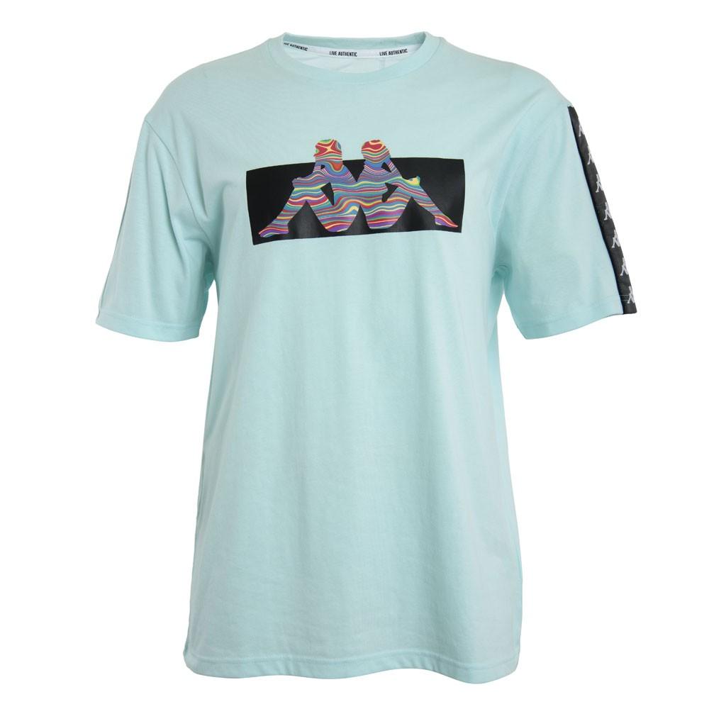 Polera Men Turquoise Omini Front Multi