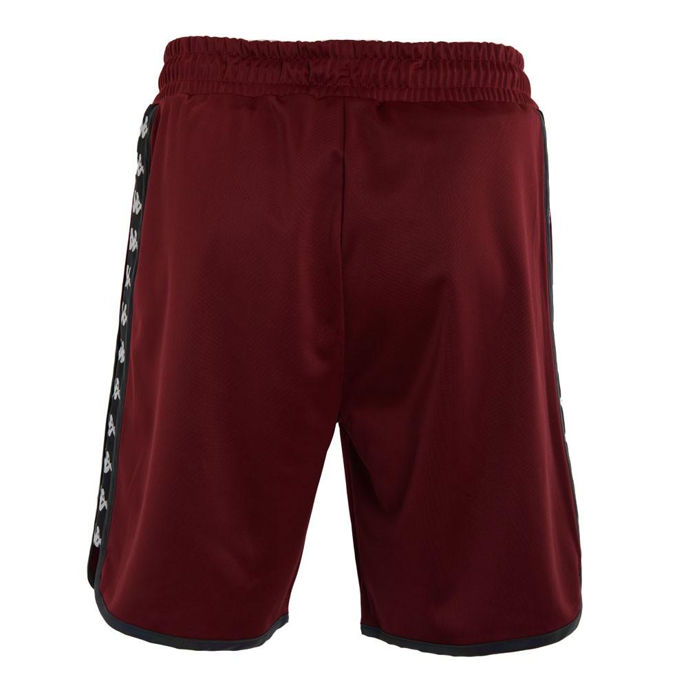 Short Men Burgundy Black Banda Black