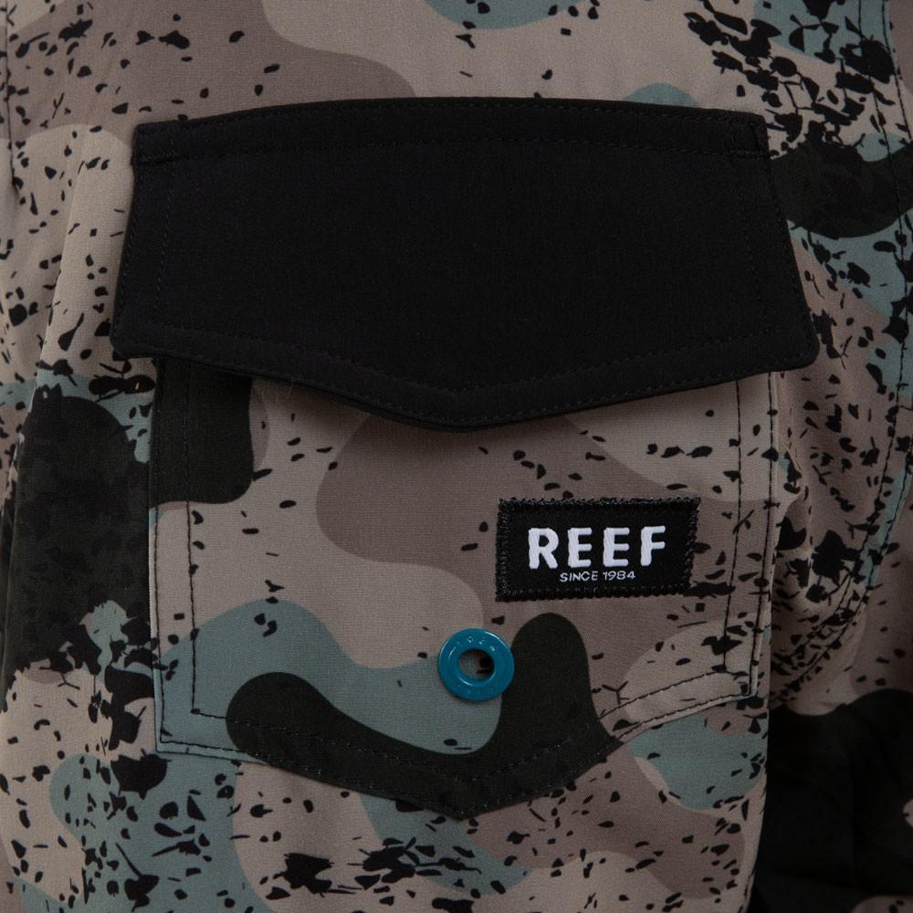 Traje de Baño Kids Camo Black Green Brown