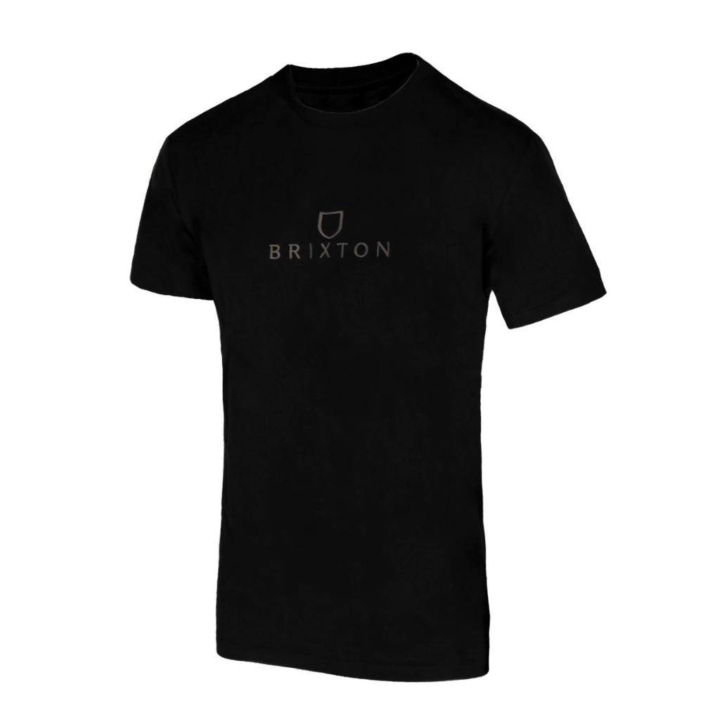 Polera Men Logo Bordado Black