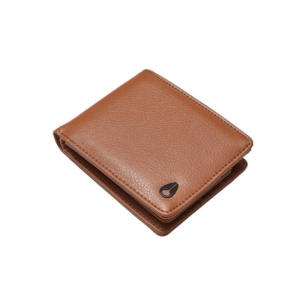 Billetera Nixon Pass Vegan Leather Saddle