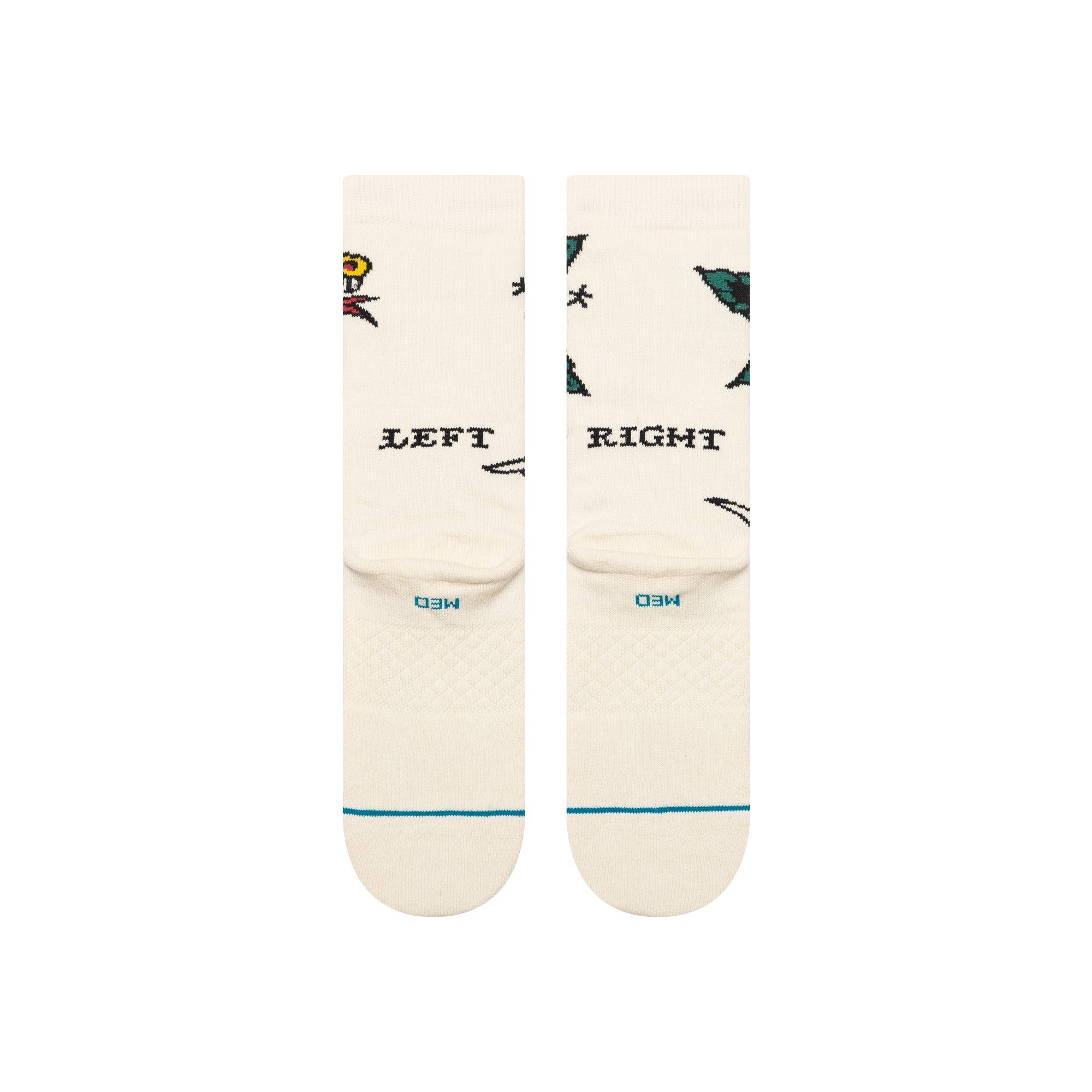 Stance Sock Men Flack Crew Canvas
