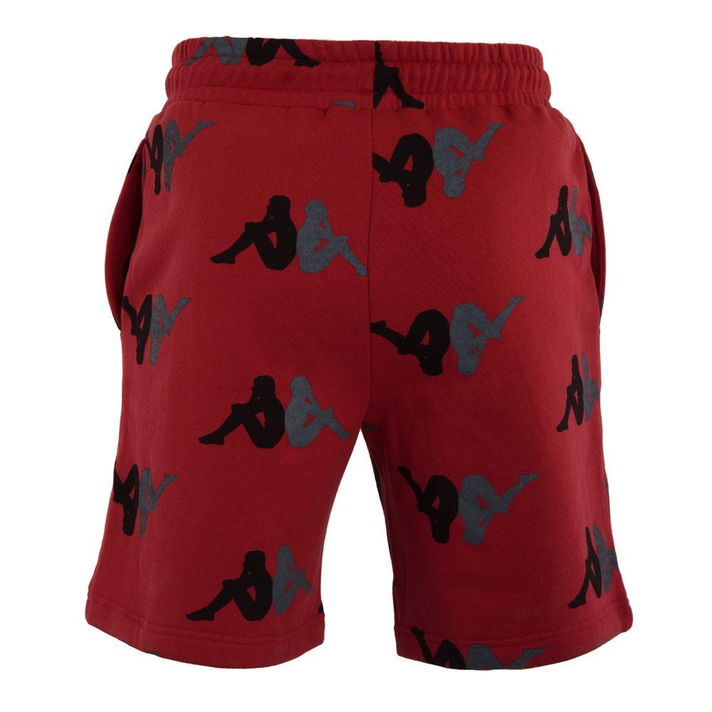 Short Men Red Omini Black and Grey