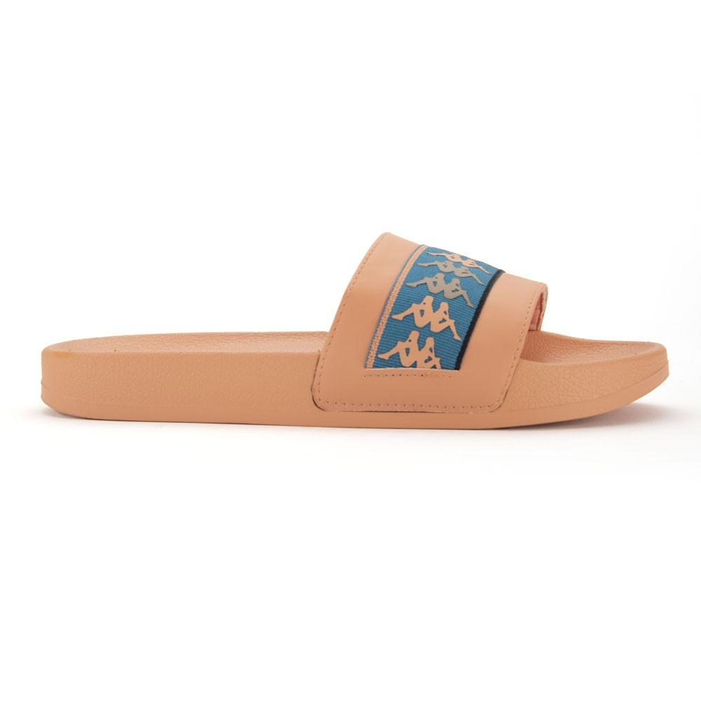 Sandalia Banda 222 Adam 18 Peach Turqouise Beige