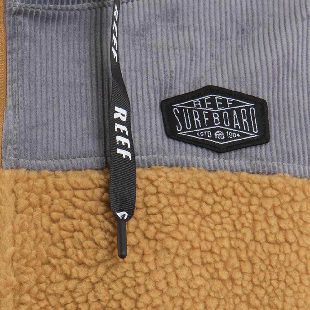 Poleron Men Sherpa Brown Grey