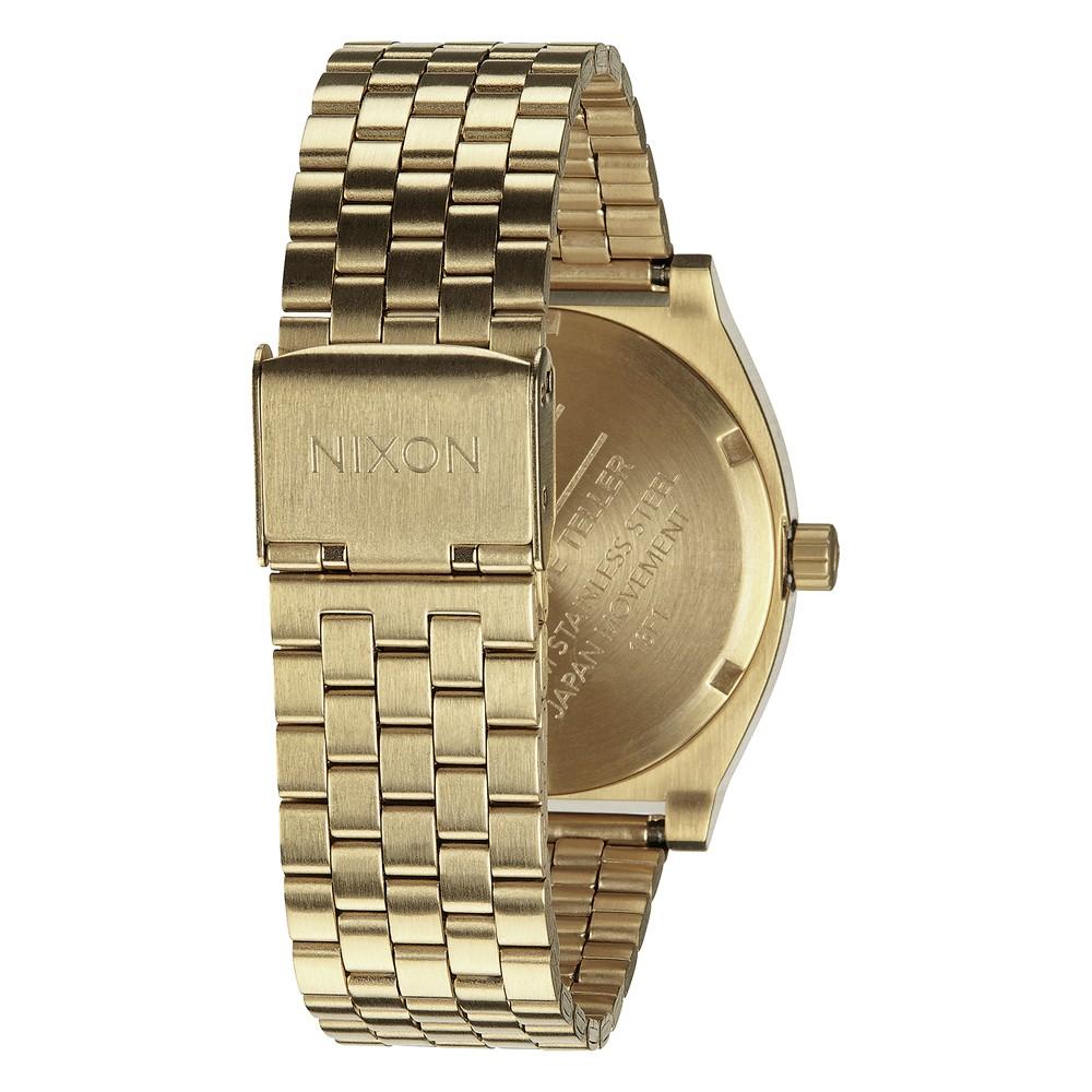 Reloj Time Teller Gold Green Sunray Nixon