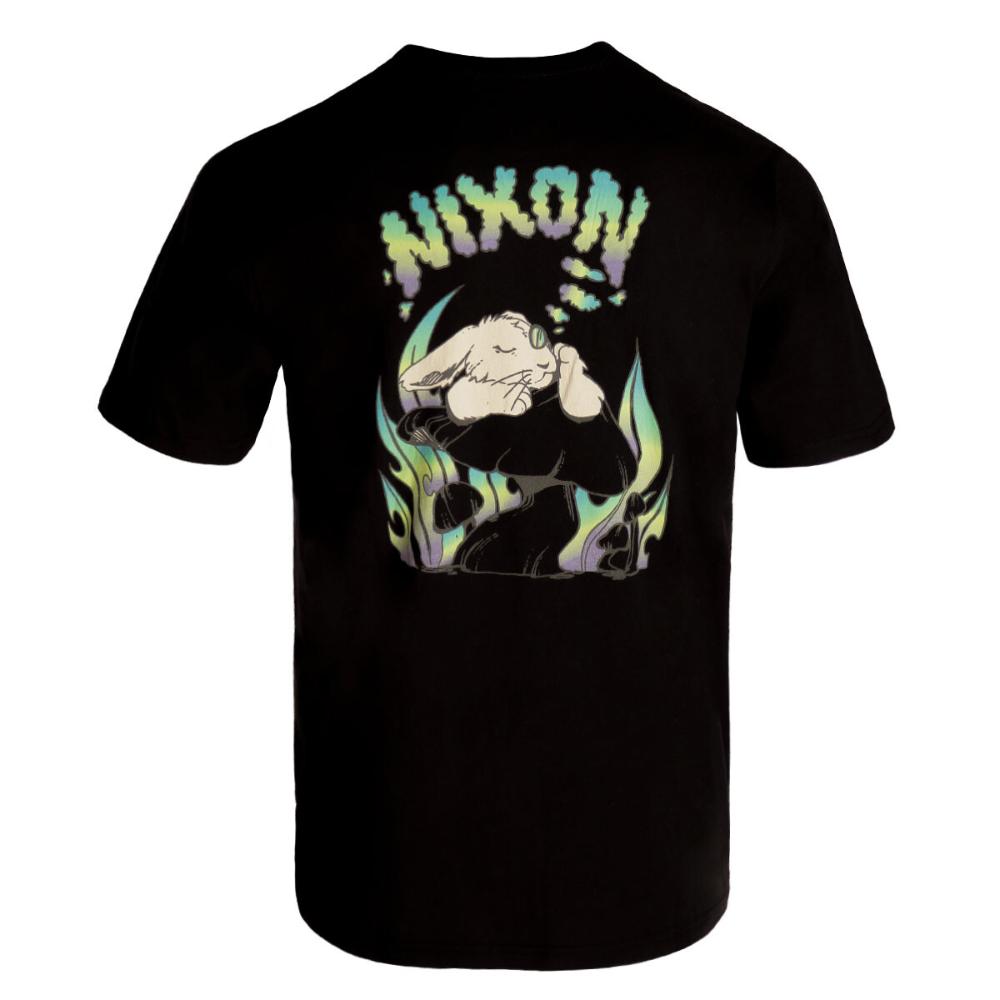 Polera Men Mystical Bunny Black