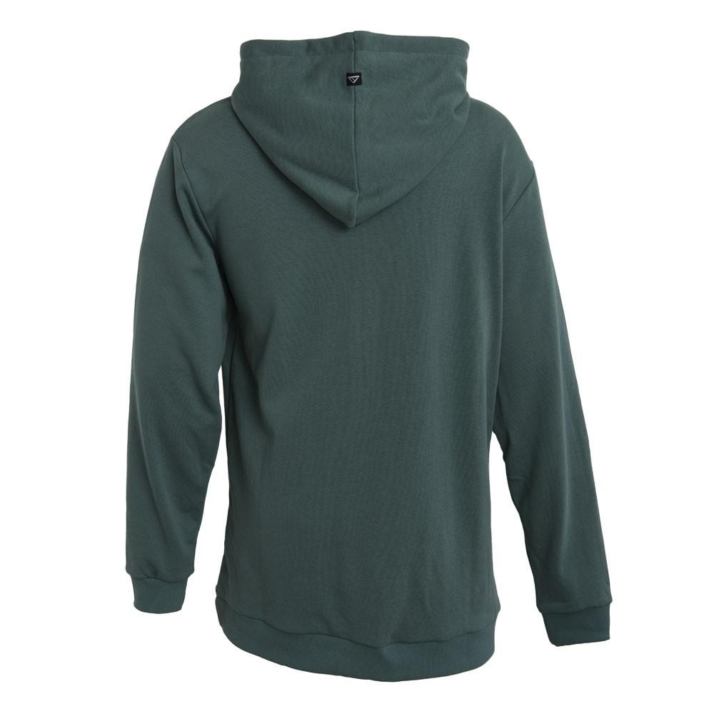 Poleron Men Hoodie Green Yellow