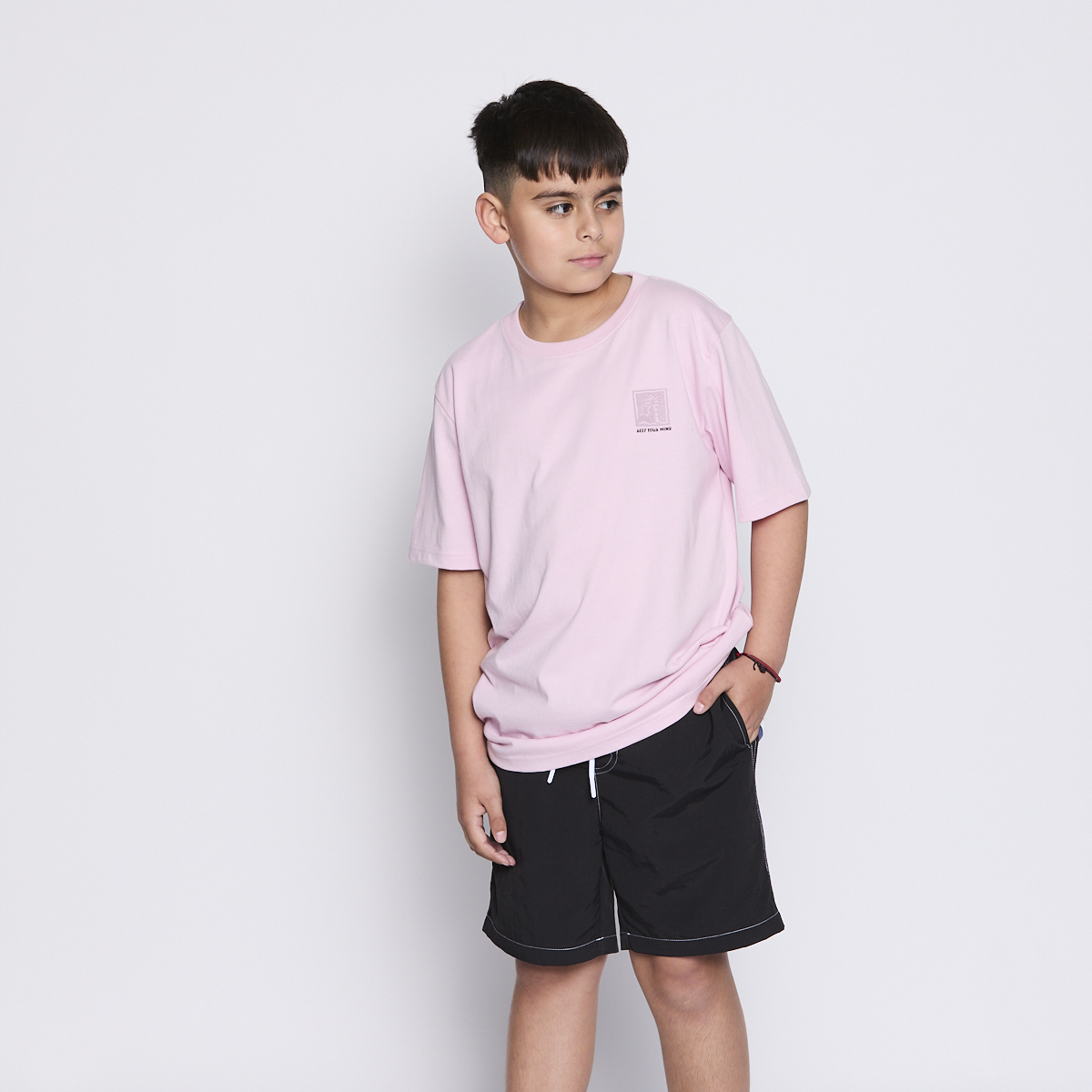 Polera Reef Kids Tiny Print Pink