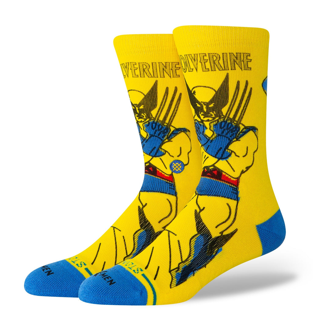 Stance Sock Men Wolverine Crew Yellow