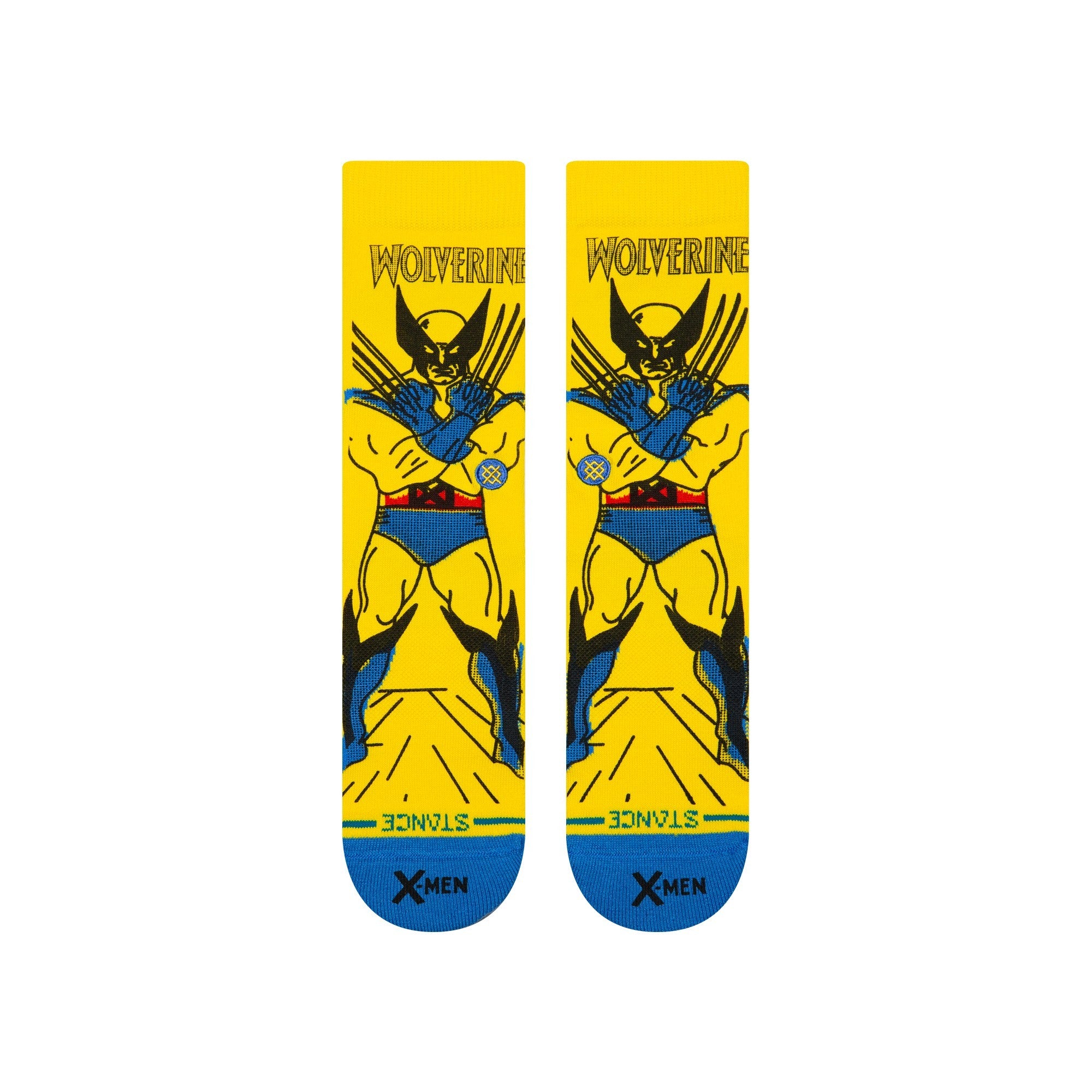 Stance Sock Men Wolverine Crew Yellow