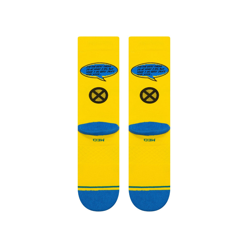 Stance Sock Men Wolverine Crew Yellow