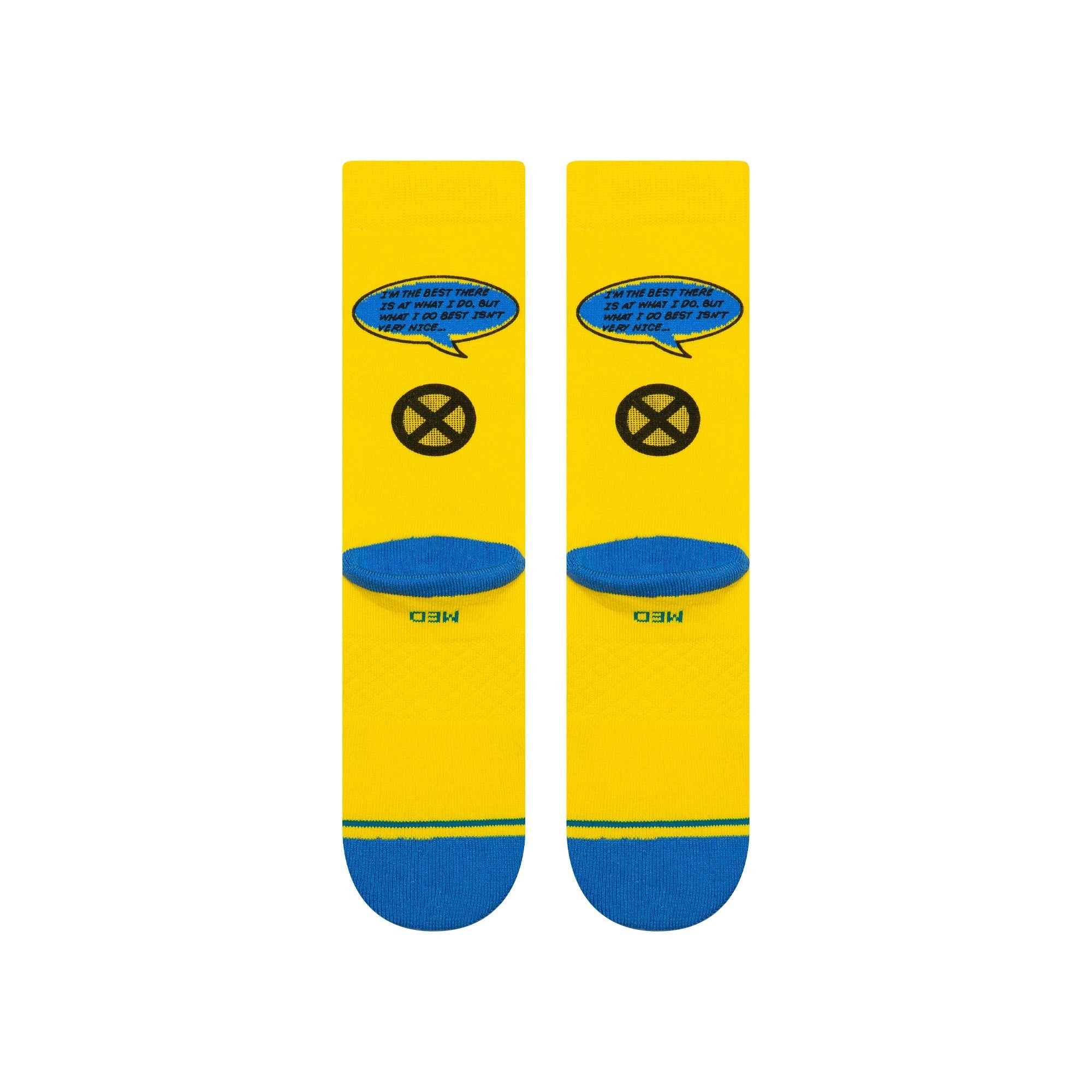 Stance Sock Men Wolverine Crew Yellow