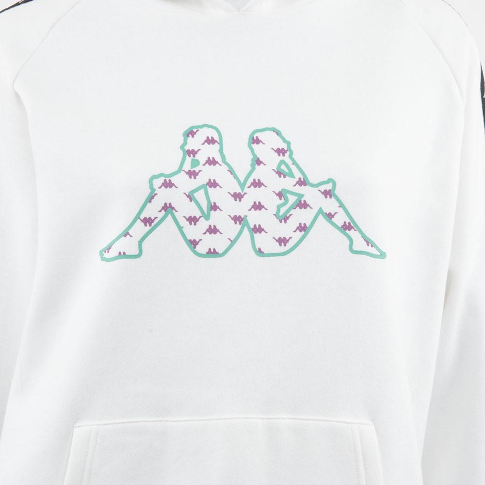 Poleron Women Hoodie Iconic White Black