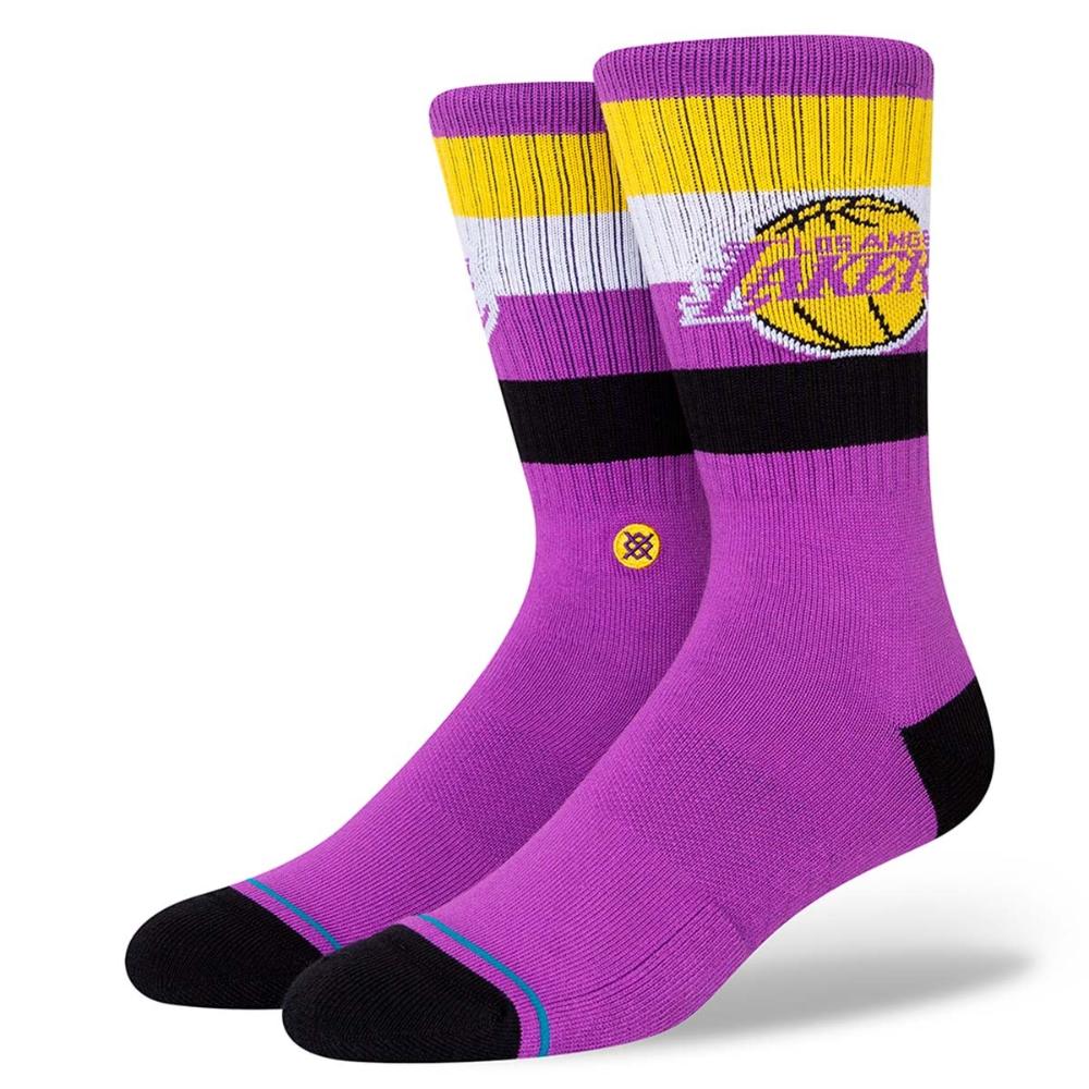 Stance Sock Lakers Crew Purple
