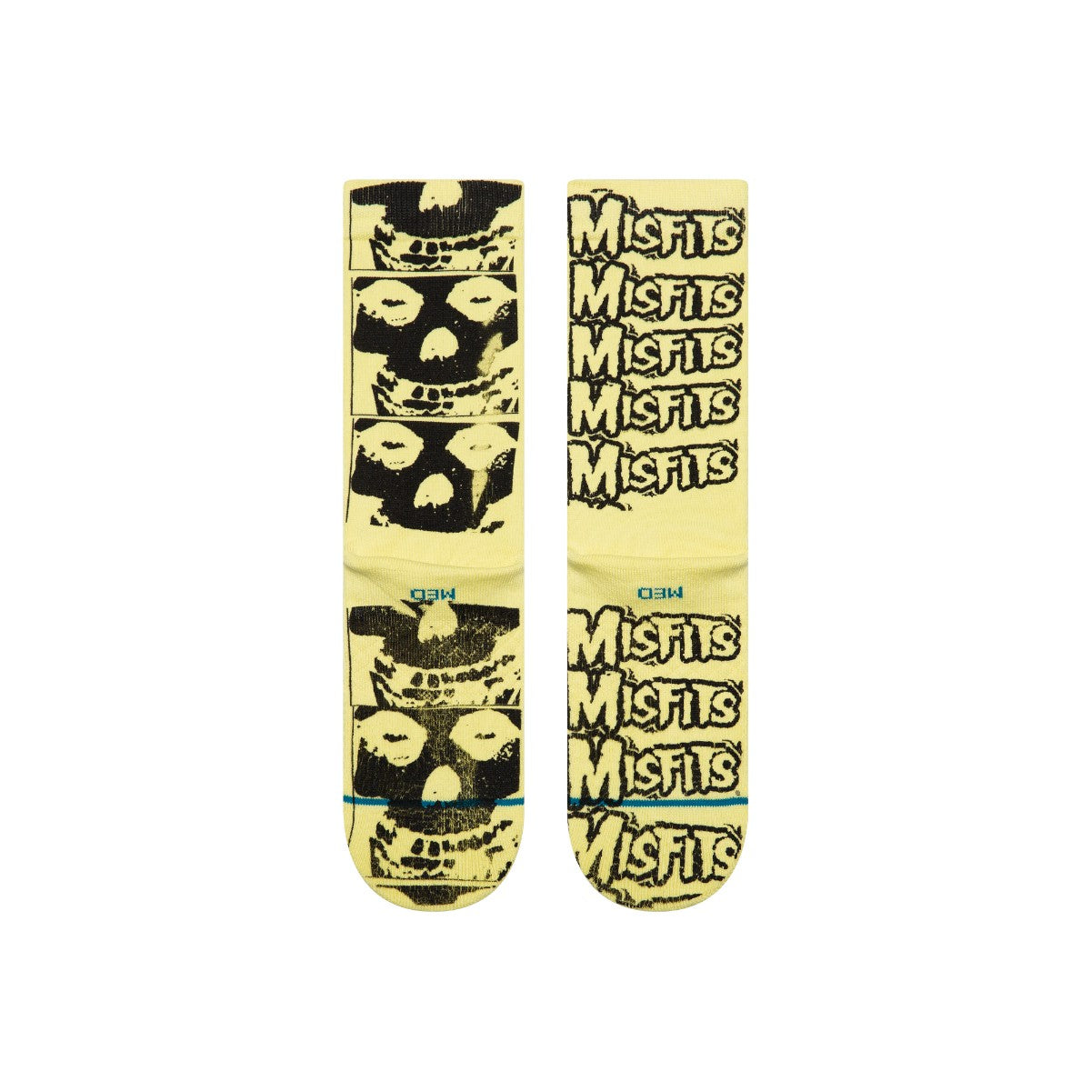 Stance Sock Men Misfits Collection Crew Melon
