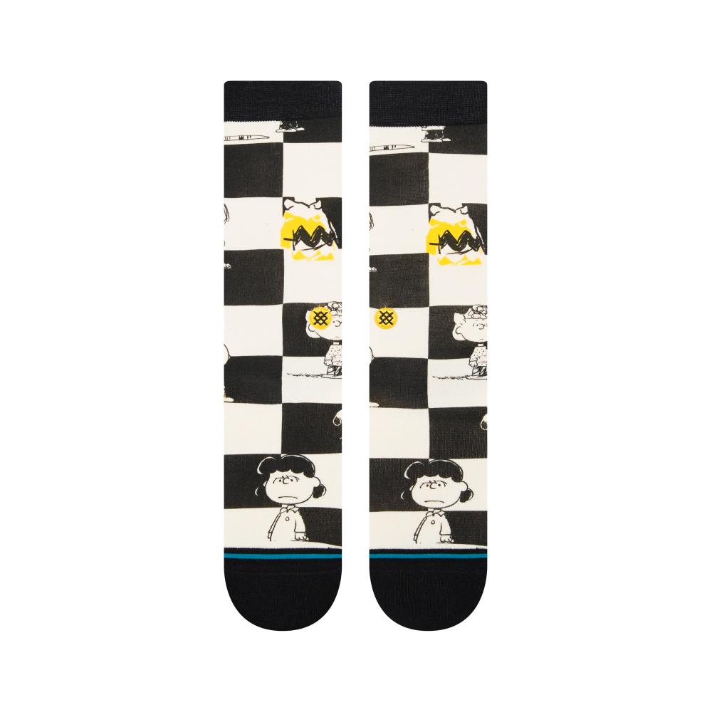Stance Sock Unisex Checked black