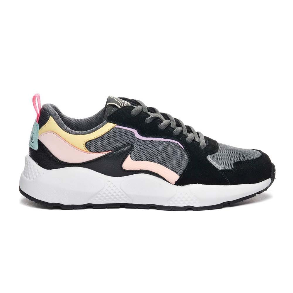 Zapatilla Women Logo Beirut Black Yellow Pink