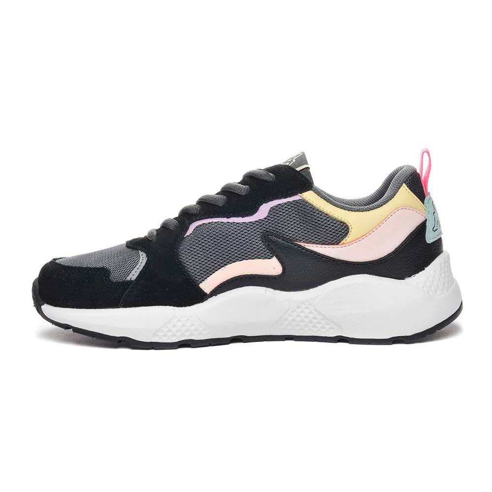Zapatilla Women Logo Beirut Black Yellow Pink