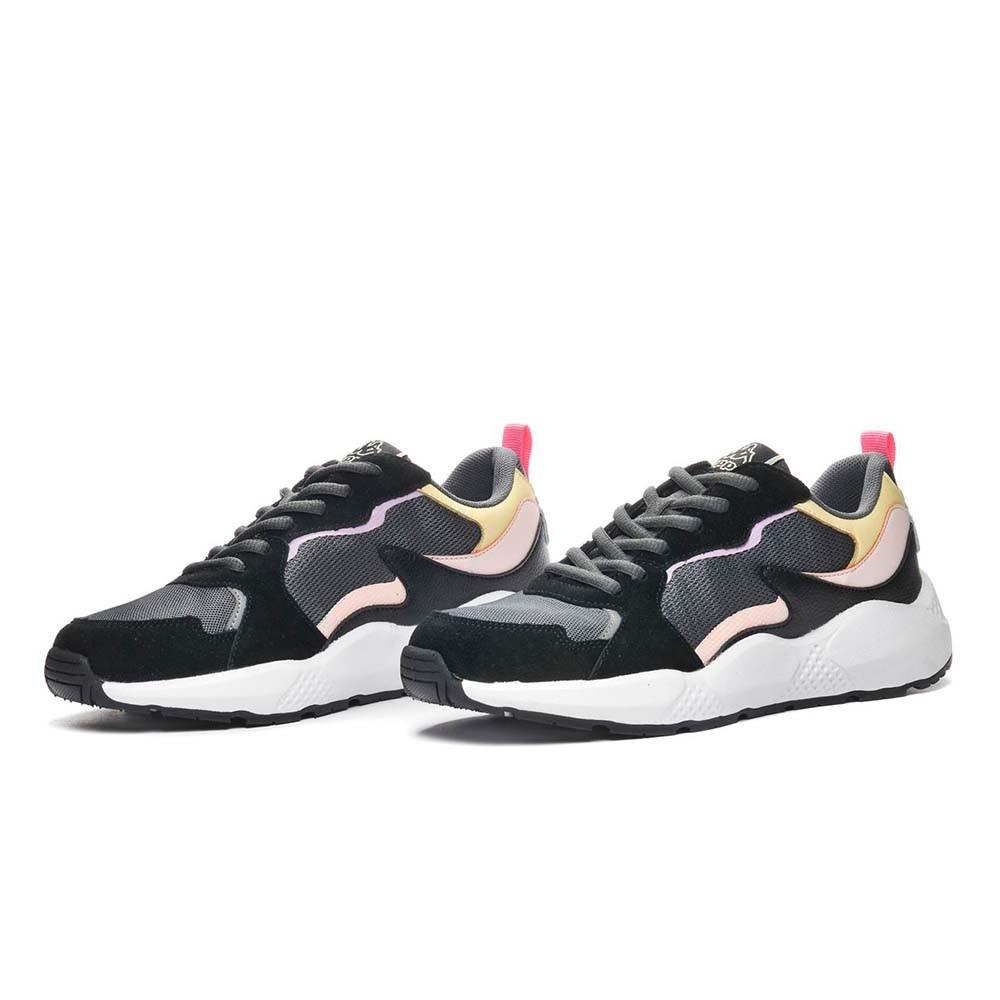 Zapatilla Women Logo Beirut Black Yellow Pink
