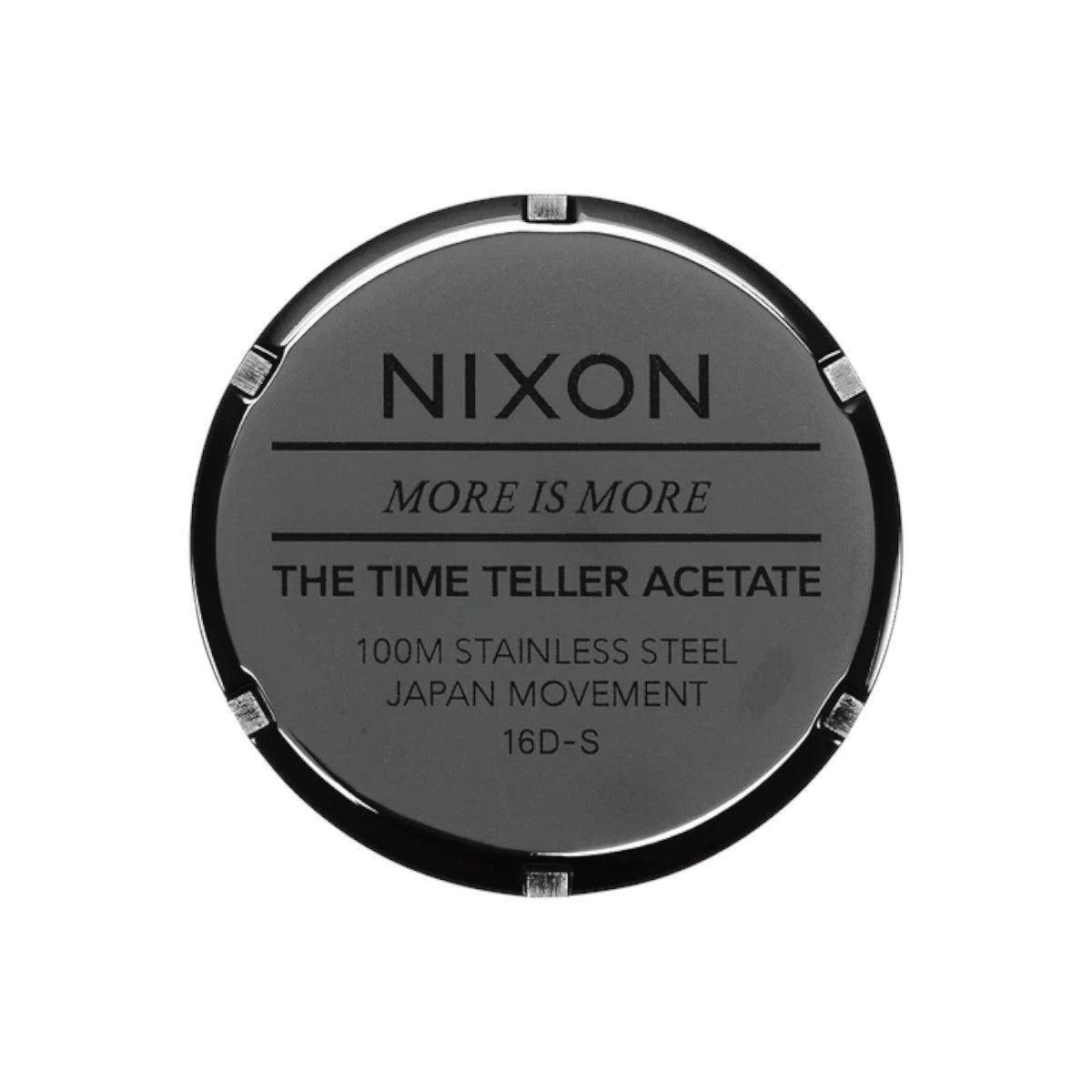 Reloj Nixon Time Teller Acetate Tortoise Oxblood