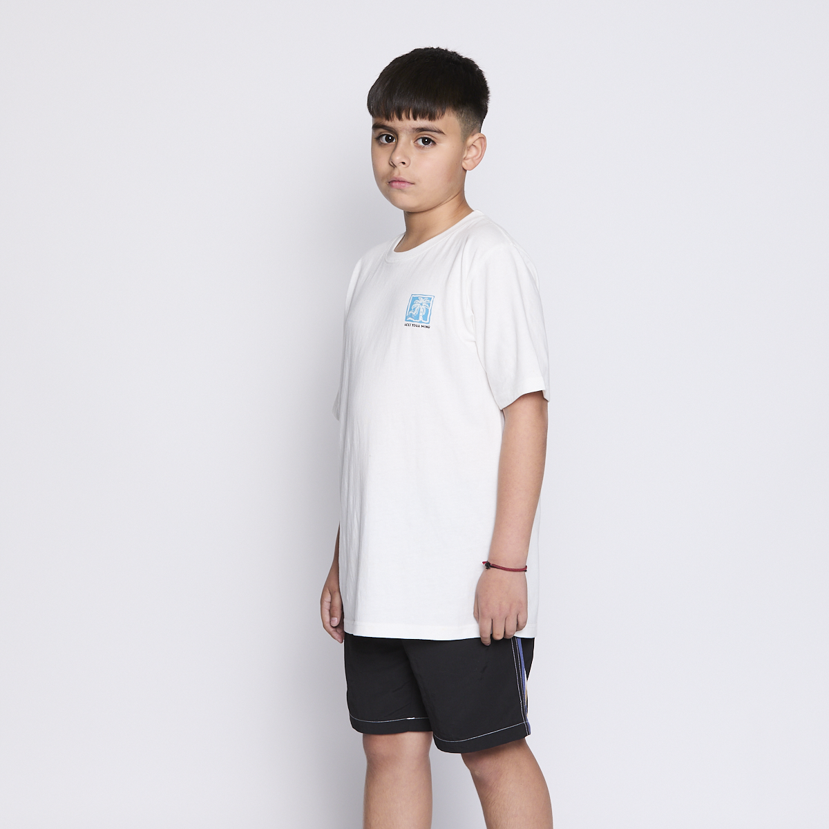 Polera Reef Kids Tiny Print White