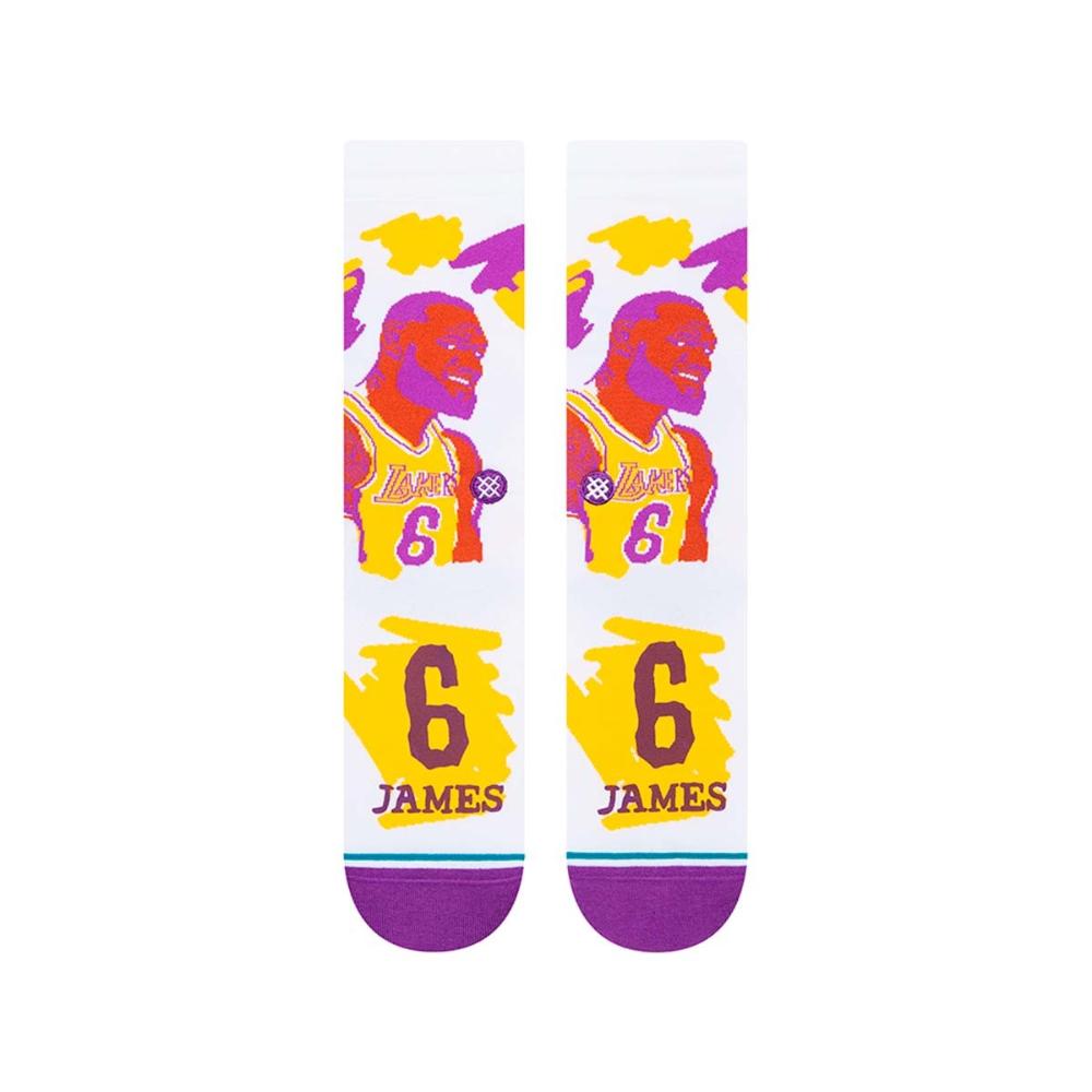 Stance Sock Men Paint LeBron James White
