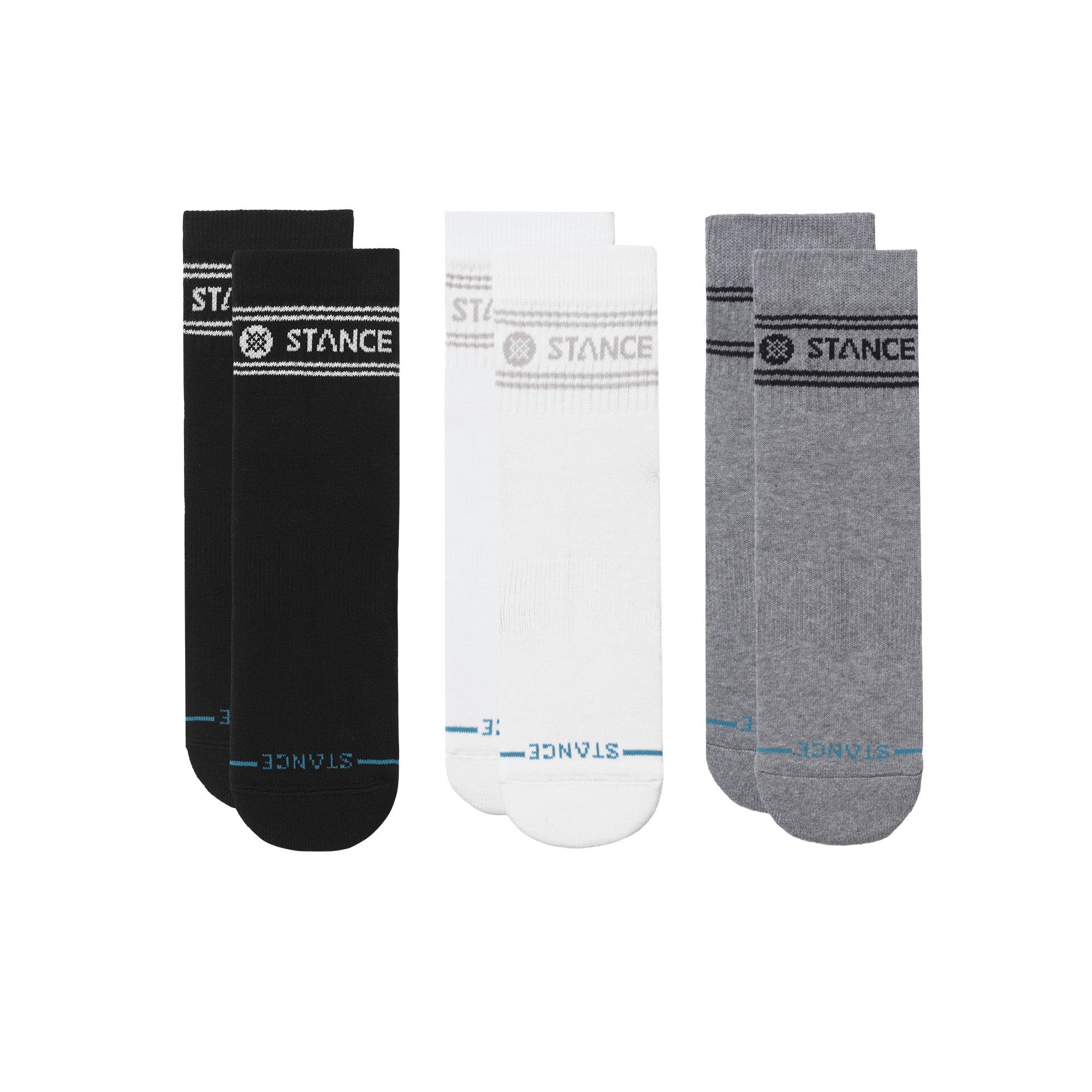 Stance Sock 3 Pack Quarter Vital Multi