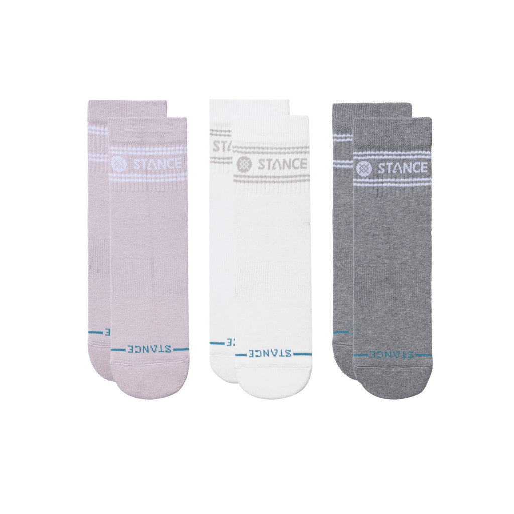 Stance Sock 3 Pack Quarter Vital Purple Mix