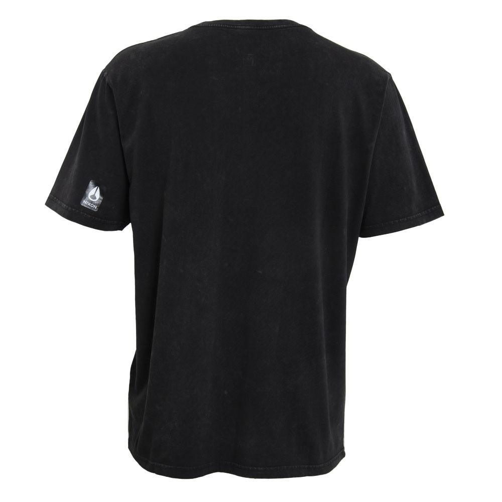 Polera Men Regular Fit Black Logo Camo
