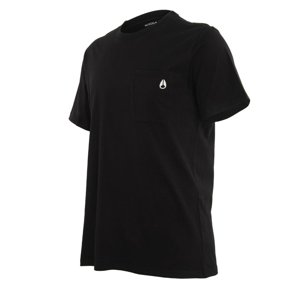 Polera Men Logo Pocket Black