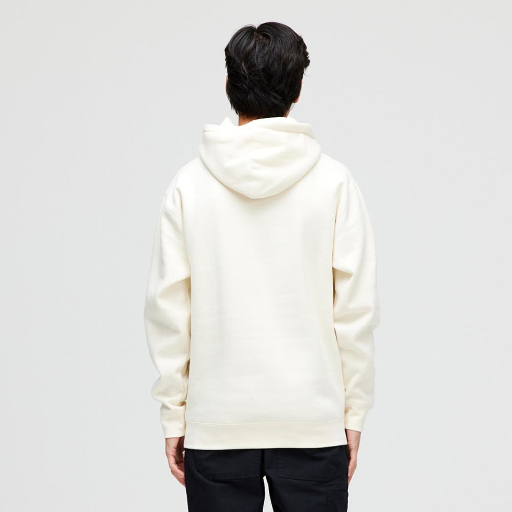 Polerón Stance Established Hoodie Bone