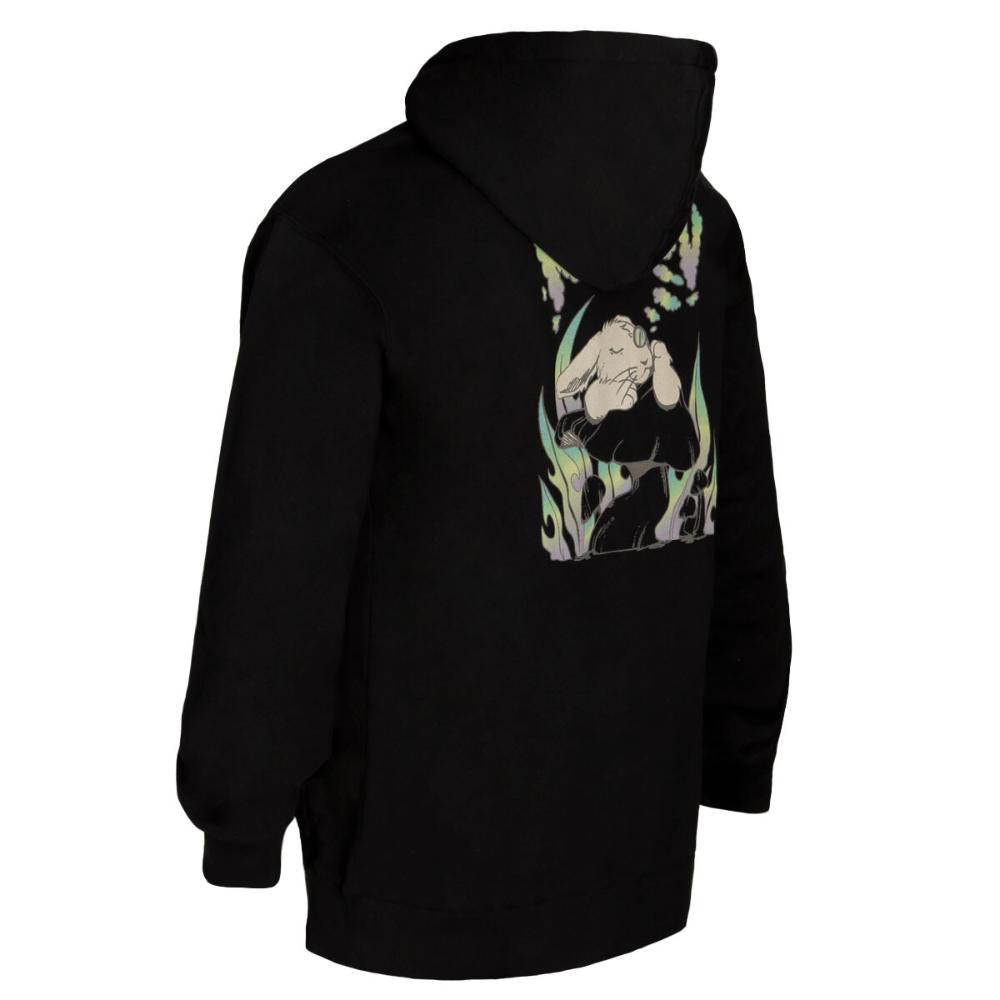 Polerón Men Hoodie Mystical Bunny Black