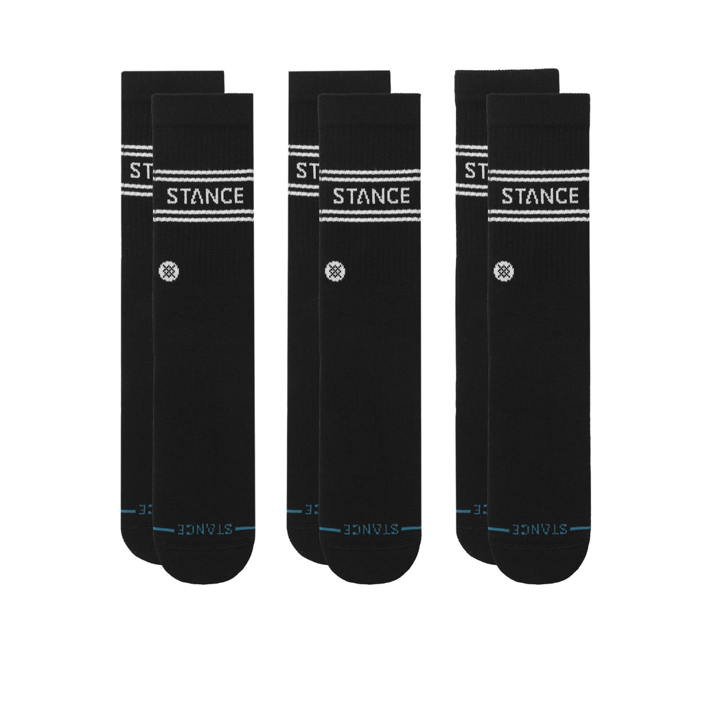 Stance Sock 3 Pack Vital Black
