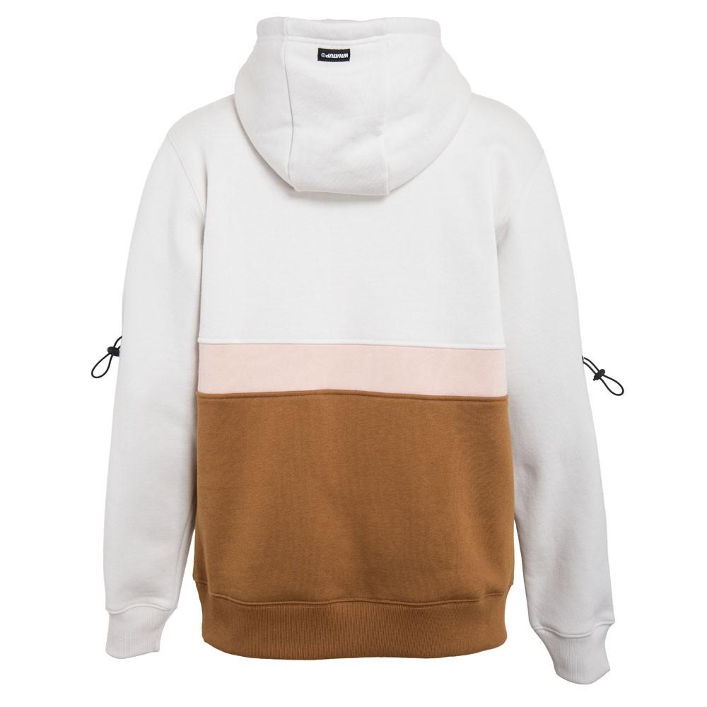 Poleron Men Block Half Zip Cream