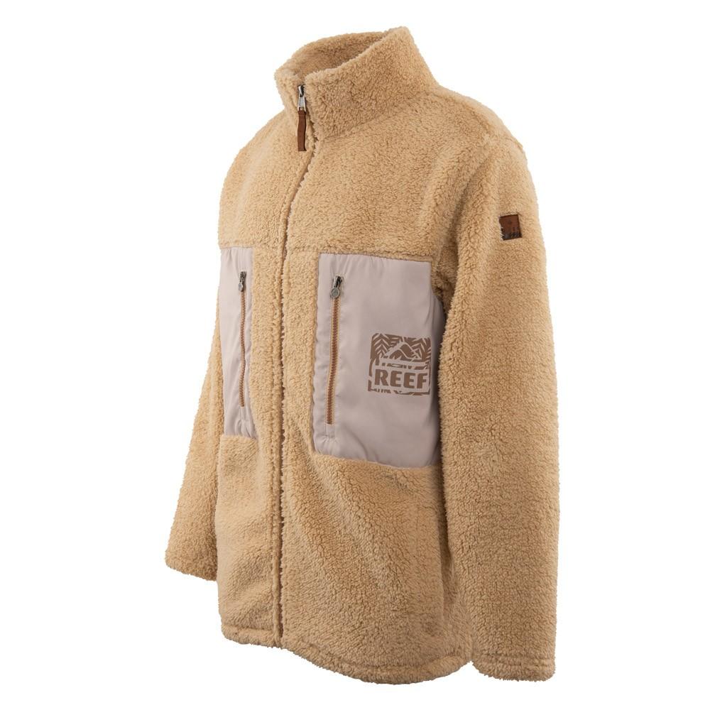Sherpa Men Full Zipper Brown