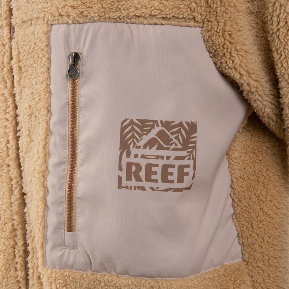 Sherpa Men Full Zipper Brown