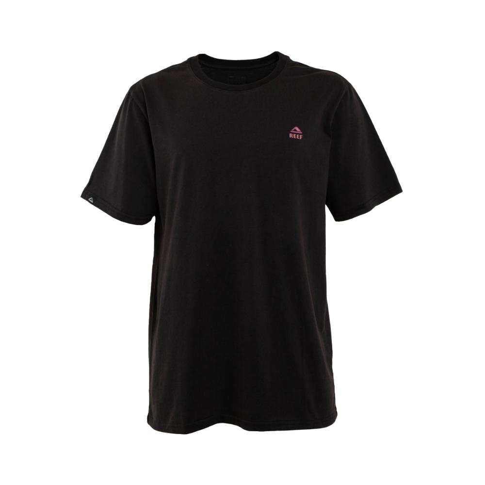 Polera Manga Big Logo Back Black