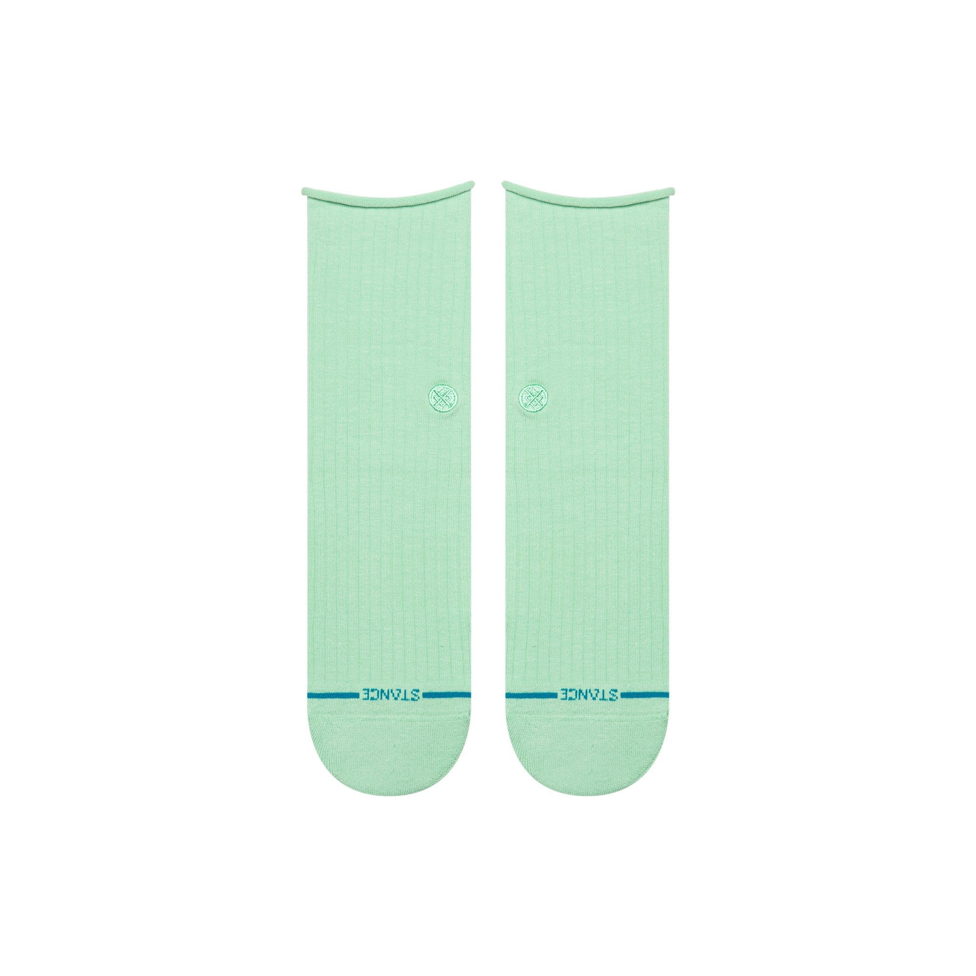 Stance Sock Women Rolled Cuff Quarter Jade