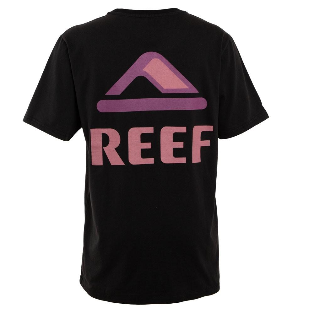 Polera Manga Big Logo Back Black