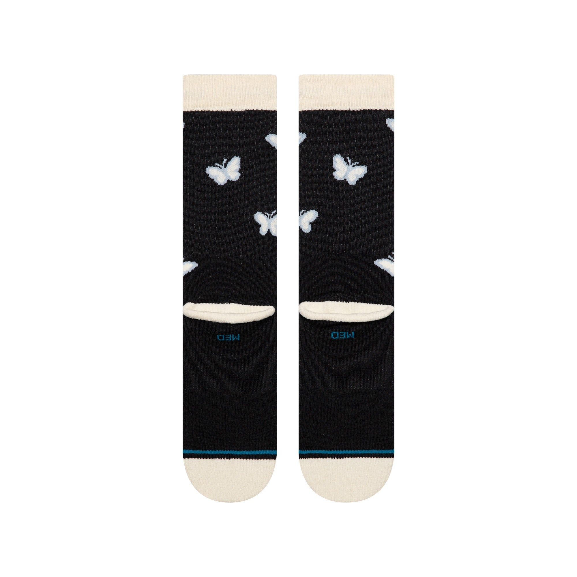 Stance Sock Women Meadows Crew Black