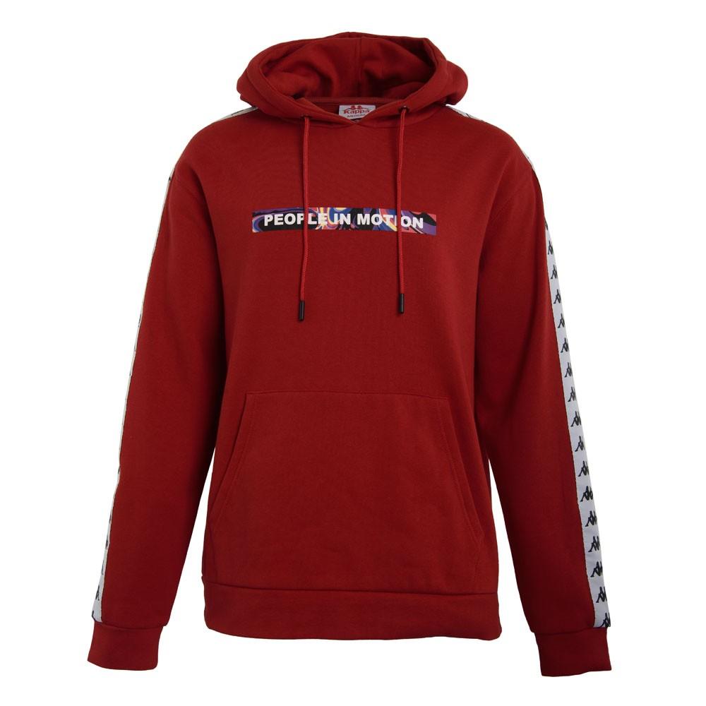 Poleron Men Hoodie People in motion Red