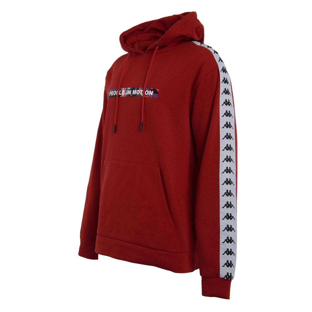 Poleron Men Hoodie People in motion Red
