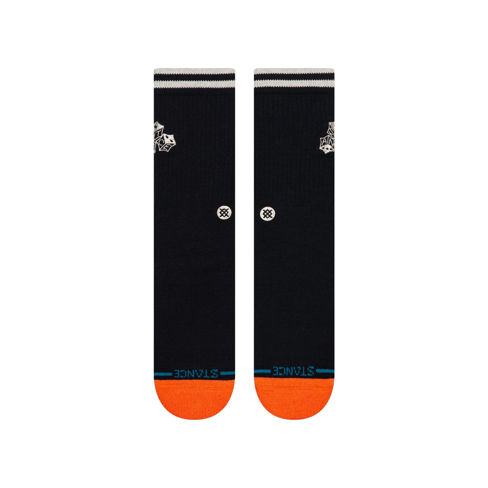 Stance Sock High Roller Crew Black